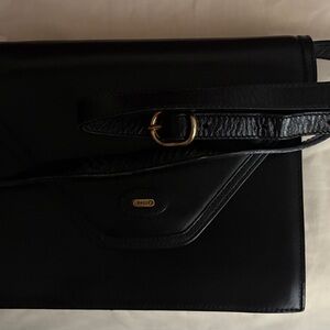 Bally Black Leather Crossbody